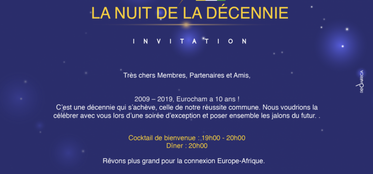 10 ans de EUROCHAM-CI 10 ans de EUROCHAM-CI