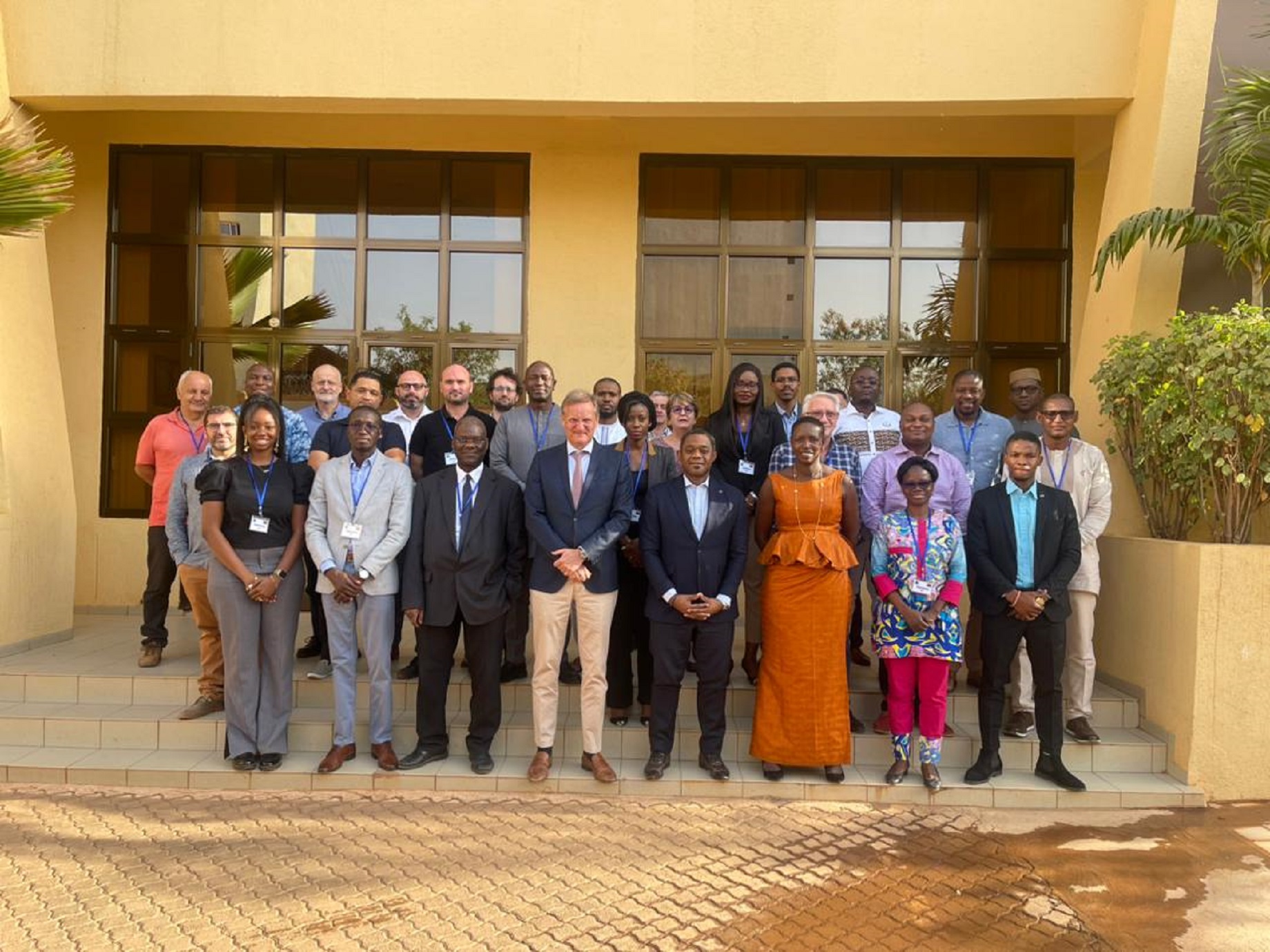  Participants assemblée Générale extraordinaire du 3 MARS 2023 de EUROCHAM-BF tenue à la délégation union européenne à Ouagadougou 